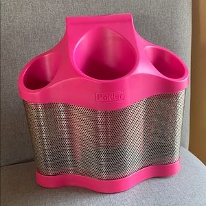 Styling station hot appliance accessory holder.